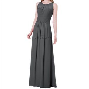 Bill Levkoff charcoal dress